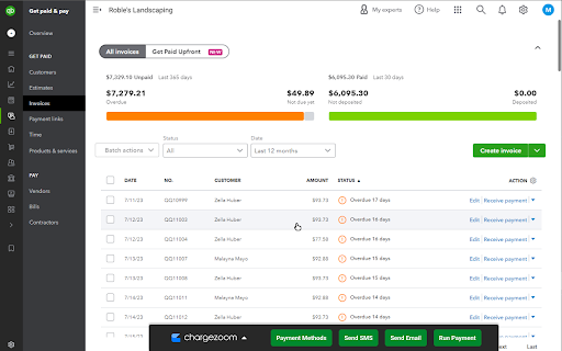 Chargezoom for QuickBooks Online