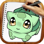 Cover Image of Herunterladen Draw Pokemons 1.0 APK