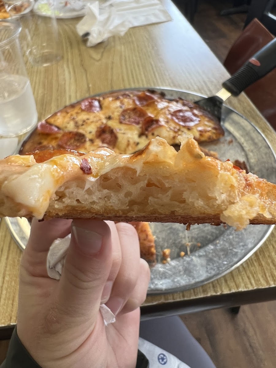 The crust!