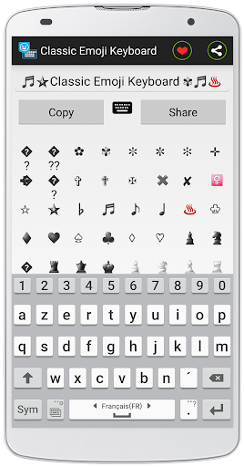 Classic Emoji Keyboard