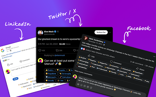 Commento.Social - AI Social Replier & GPT Response Generator