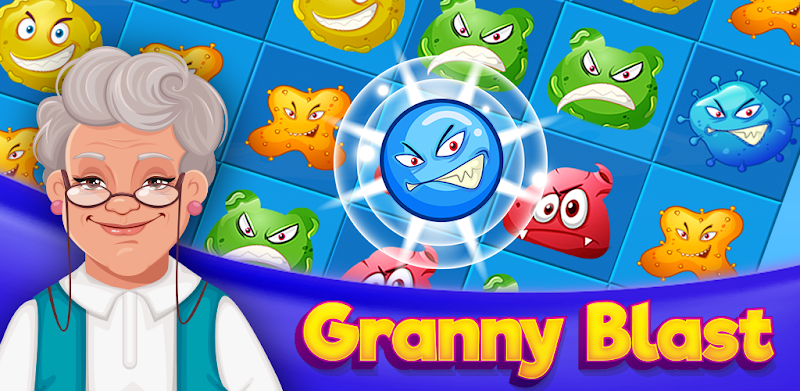 Granny Blast - Free Match 3 Puzzle Adventure Game