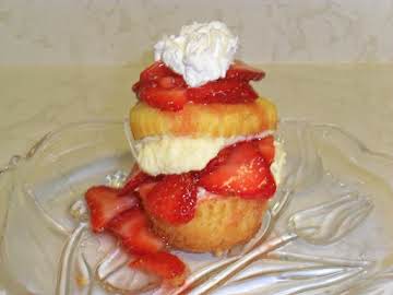 Mini Lemon Strawberry Shortcakes