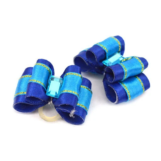 10PCS Dog Hair Clips Pet Hair Accessories Grooming Products Small Bows Cute Pet Hairpin Headwear for Dog Cat Puppy Party