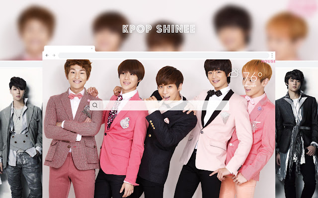 Kpop SHINee HD Wallpapers New Tab