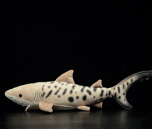 Title 1, Cute tiger shark doll for cuddles. Soft and hug...