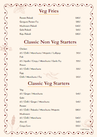 Kritunga Restaurant menu 3