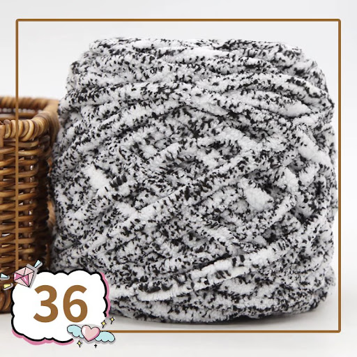 Title 34, Colorful Ice Line yarn, soft thick wool, handma...