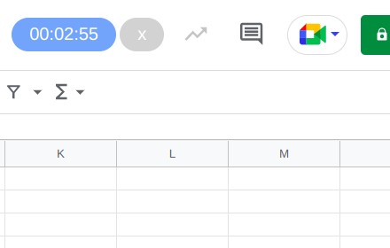 Stopwatch for Google Sheets small promo image