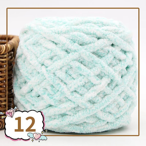 Title 8, Colorful Ice Line yarn, soft thick wool, handma...