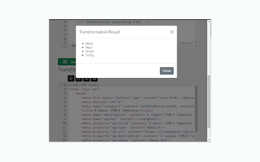 XSLT Tester