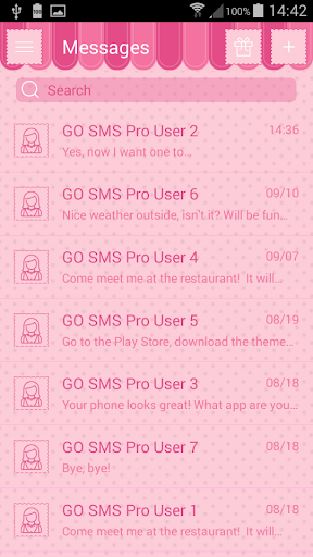 免費下載個人化APP|Pink GO SMS Theme app開箱文|APP開箱王