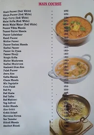 Hotel Desert Raaga Restaurant menu 4