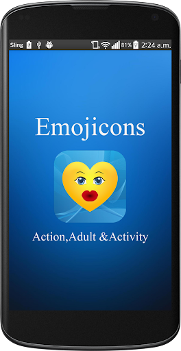 Adult Emoji:Action Activity