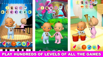 Twins Nursery Baby Games APK + Mod for Android.