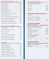 Pam's Cuisine menu 1