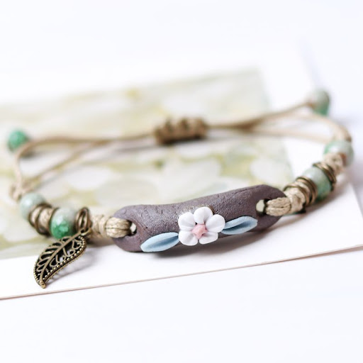 Title 2, Womens New Ceramic Hand-kneaded Stone-sealed F...