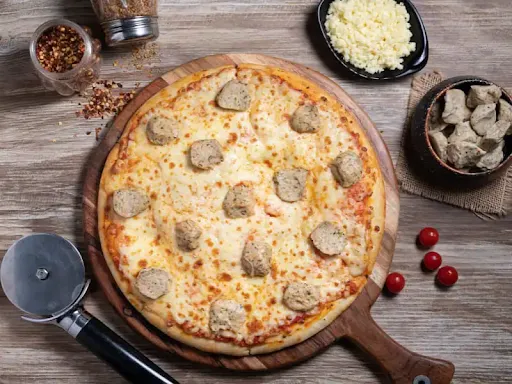 Chicken Meatball Pizza