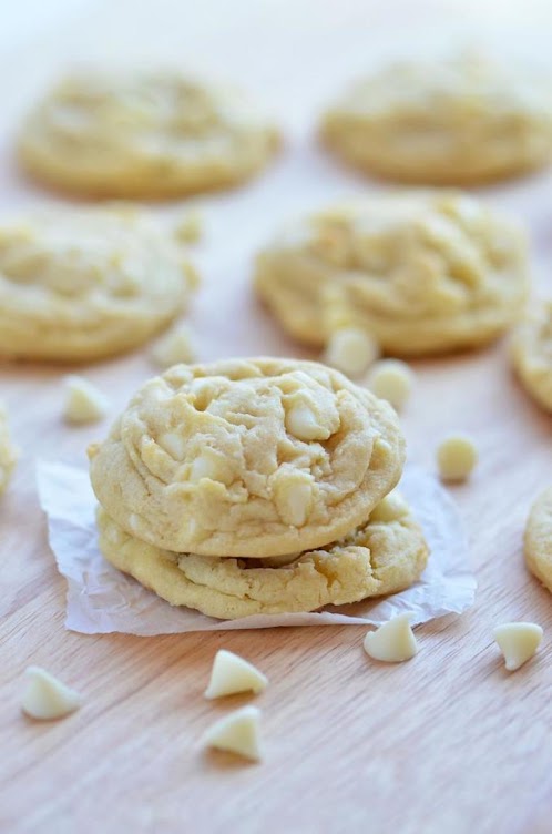 White Chocolate Chip Pudding Cookies