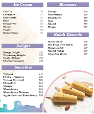 Penta Ice-Cream menu 2