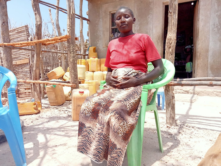 Glady Nyambura is nine months pregnant and has never attended a single clinic.