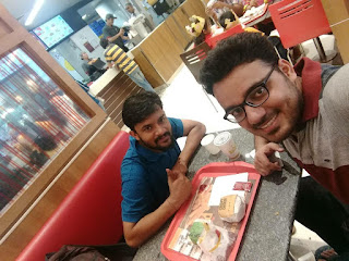 Ashwani Sharma at Burger King, Koramangala 7th Block,  photos