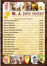 Waghjaai Juice Centre menu 2