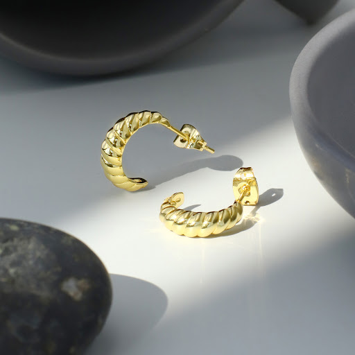 Title 4, E0056 European and American Retro Copper-plated...