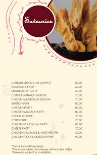 Flurys menu 2