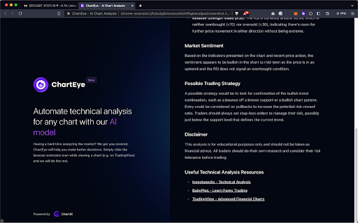 ChartEye - AI Chart Analysis