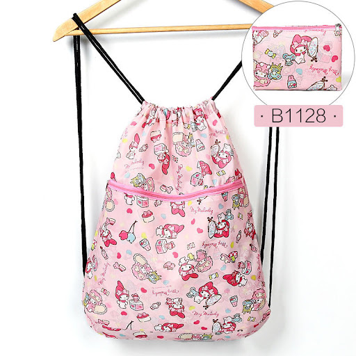 Title 13, Fashion Printed Bouquet Pocket Sports Backpack ...