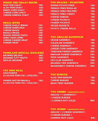 Food Land menu 1