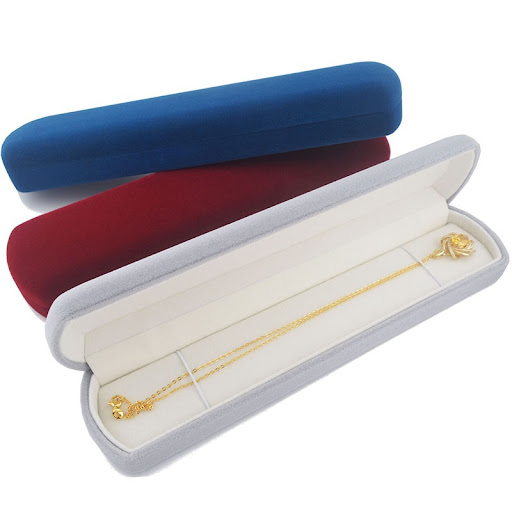 Title 4, Velvet Cloth Big Belly Style Bread Oval Jewelry...