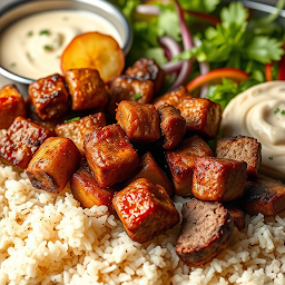 Mix Platter (Beef & Chicken Shawarma)