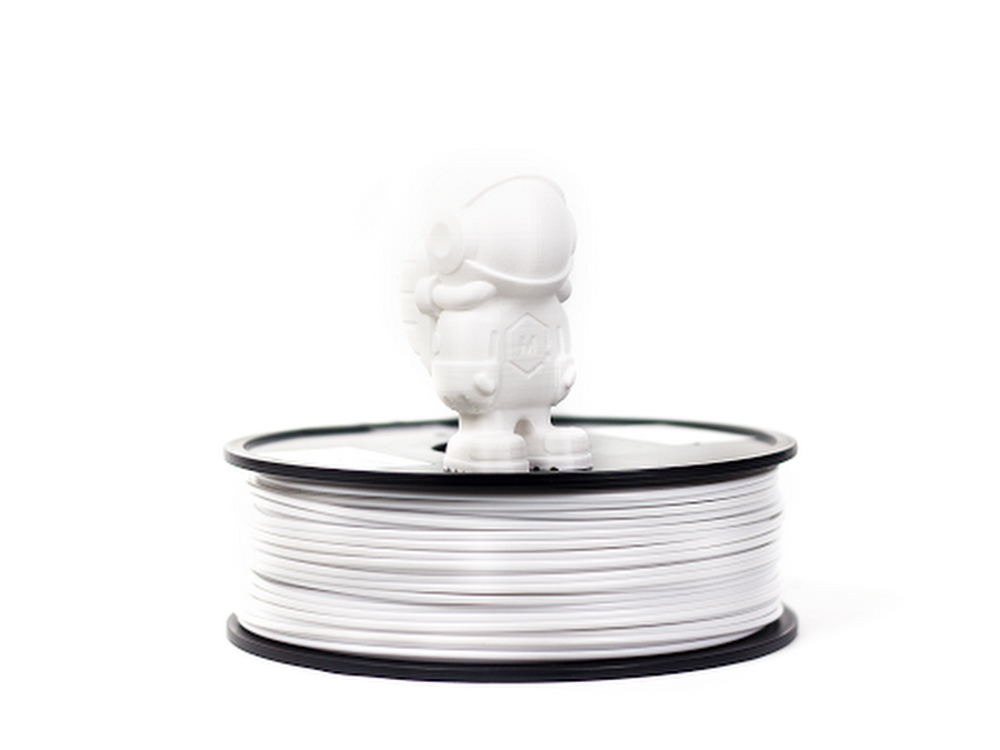 White MH Build Series PLA Filament - 2.85mm (1kg)