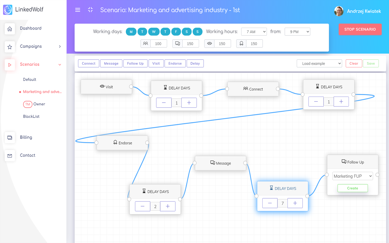 LinkedWolf - No.1 LinkedIn Automation Tool ? Preview image 2