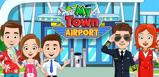 My Town Airport games for kids