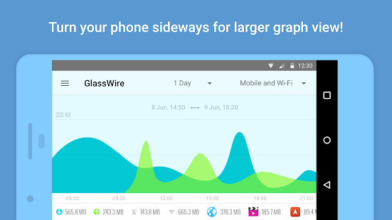 GlassWire Data Usage Monitor (Mod)