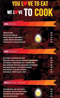 Eggers Kitchen menu 2