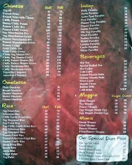 The Chinese Cuisine menu 1