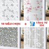 Decal Dán Kính, Giấy Dán Kính Mờ Cửa Sổ, Decan Chống Nắng Giá Rẻ Kim Huệ 90X50Cm