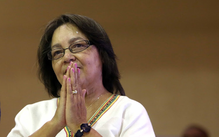 Public works minister Patricia de Lille. Picture: ESA ALEXANDER