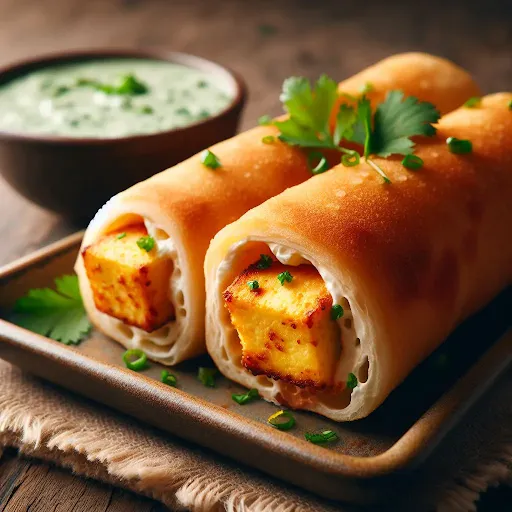 Double Paneer Cheese Rolls