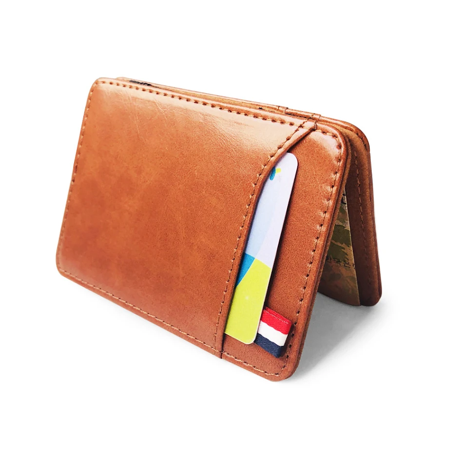 PU kožna Magic Bag muški novi novčanik retro novčanik spoljna trgovina novčanik elegantan i praktičan dizajn za svakodnevnu upotrebu