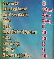 Chef Brother's Shawarma Roll menu 1