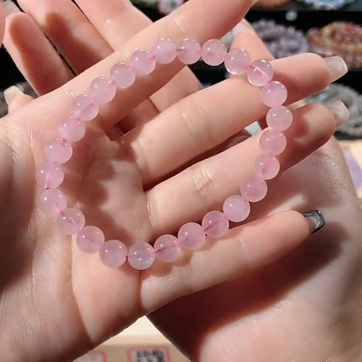 Title 4, Fashion Peach Crystal Bracelet for Men and Wome...