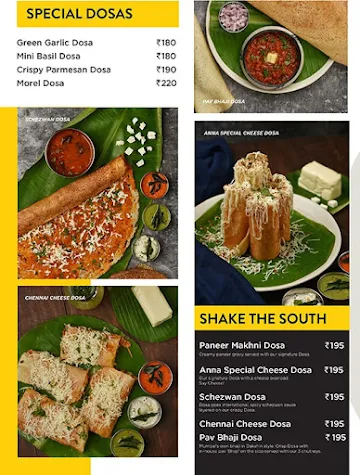 Dakshin Rasoi menu 