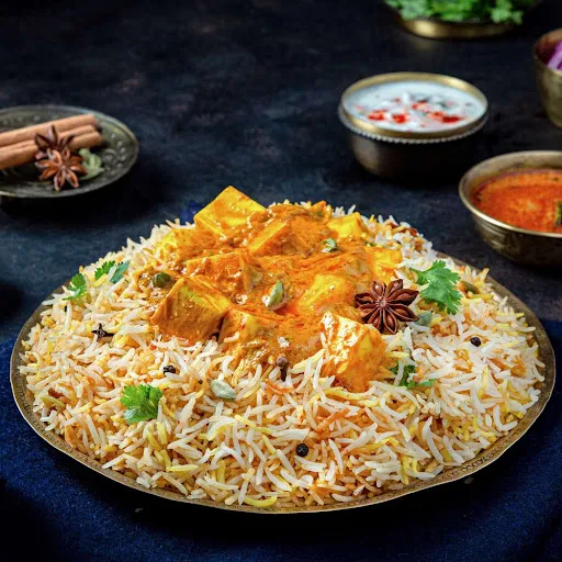 Hyderabadi Paneer Biryani