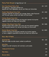 Zaffran menu 7