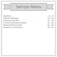 Holy-Cross Restaurant menu 1